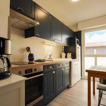 Superbe Appart.55m2 - 200m Ocean Et Parking דירה ביסקארוס