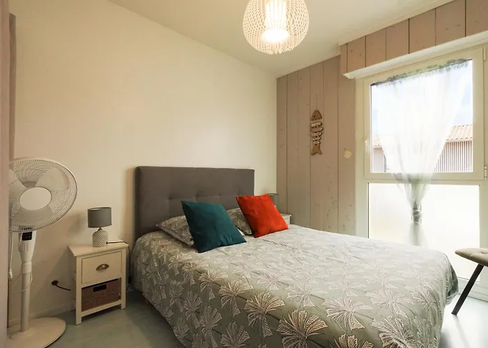 Superbe Appart.55m2 - 200m Ocean Et Parking דירה *