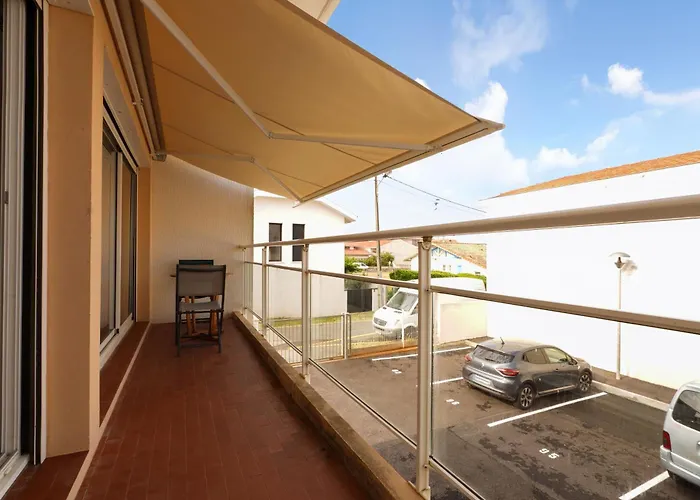 דירה Superbe Appart.55m2 - 200m Ocean Et Parking ביסקארוס